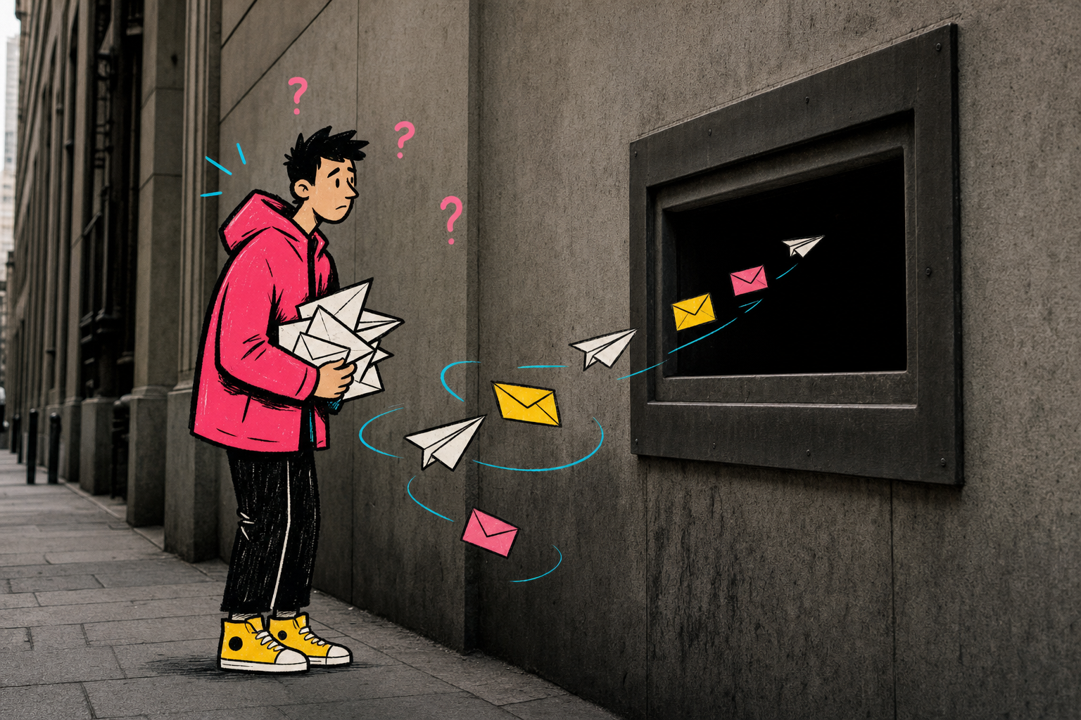 Dumping CVs in the post